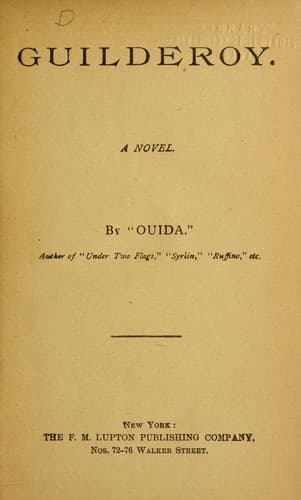 Tapa de Guilderoy