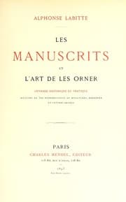 Tapa de Les manuscrits et l'art de les orner