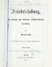 Tapa de Friedrichsburg