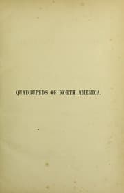Tapa de The viviparous quadrupeds of North America
