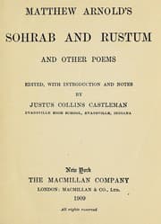 Tapa de Sohrab and Rustum