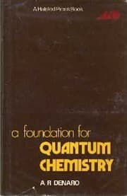 Tapa de A foundation for quantum chemistry