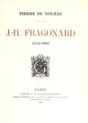 Tapa de J.-H. Fragonard 1732-1806