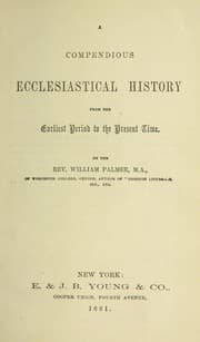 Tapa de A compendious ecclesiastical history, from the earliest period to the present time