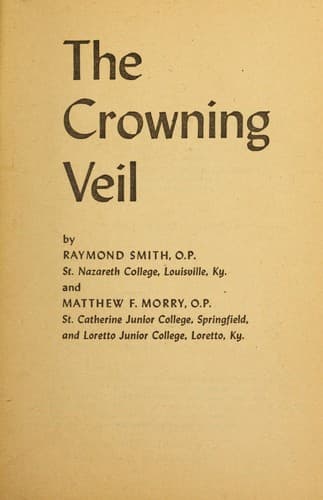 Tapa de The crowning veil