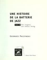 Tapa de Une histoire de la batterie de jazz