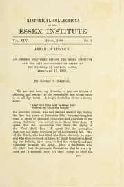 Tapa de Abraham Lincoln