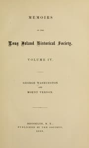 Tapa de George Washington and Mount Vernon