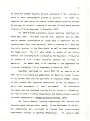 Tapa de The Florida beginning teacher program