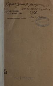 Tapa de The Hindu Yoga-system