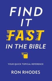 Tapa de Find it Fast in the Bible