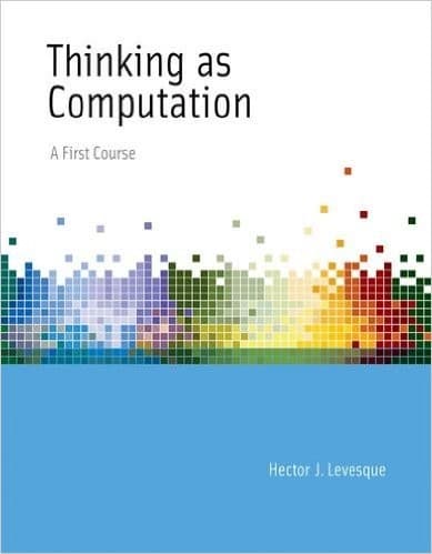 Tapa de Thinking as computation
