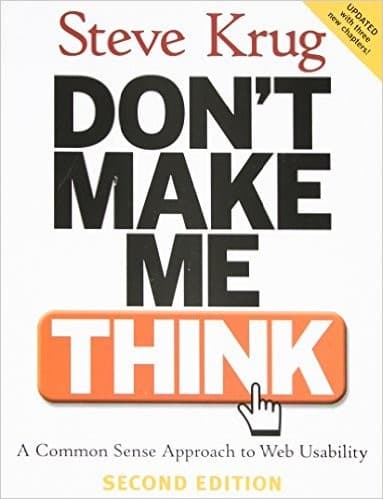 Tapa de Don't make me think!