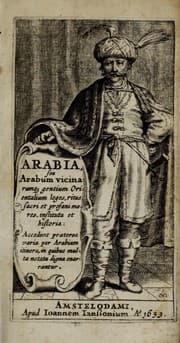 Tapa de Arabia, seu, Arabum vicinarumq[ue] gentium Orientalium leges, ritus, sacri et profani mores, instituta et historia