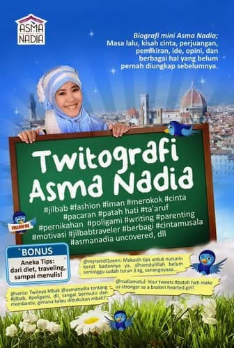 Tapa de Twitografi Asma Nadia