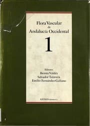 Tapa de Flora vascular de Andalucía occidental