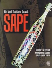 Tapa de Alat Muzik Tradisional Sarawak SAPE