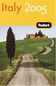 Tapa de Fodor's Italy 2005