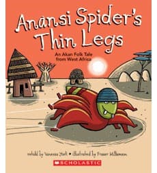 Tapa de Anansi Spider's Thin Legs
