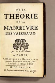 Tapa de De la theorie de la manoeuvre des vaisseaux