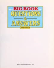 Tapa de The big book of questions & answers