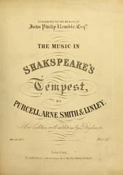 Tapa de The music in Shakspeare's Tempest