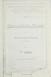 Tapa de Die Schweizer-Colonie "Bernstadt" in Laurel County, Kentucky, Nord-Amerika
