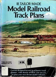 Tapa de 18 tailor-made model railroad track plans