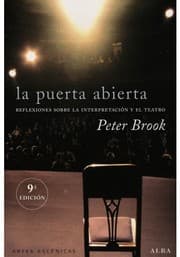 Tapa de La puerta abierta : reflexiones sobre la interpretacion y el teatro. - 6. ed