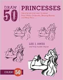 Tapa de Draw 50 princesses