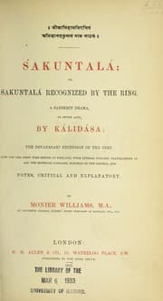 Tapa de Sakuntala