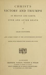 Tapa de Christ's victory and triumph in heaven and earth, over and after death