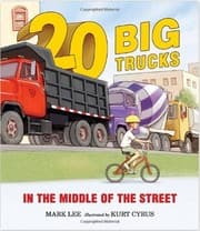 Tapa de 20 Big Trucks in the Middle of the Street