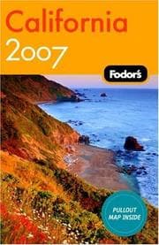 Tapa de Fodor's California 2007