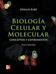 Tapa de Biología celular y molecular