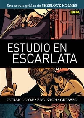 Tapa de Sherlock Holmes : Estudio en escarlata
