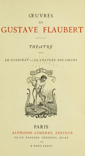 Tapa de Oeuvres comple  tes
