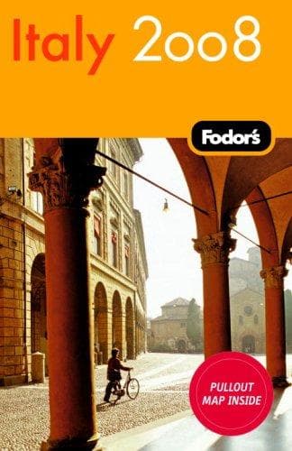 Tapa de Fodor's Italy 2008