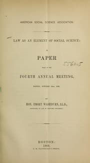 Tapa de Law as an element of social science
