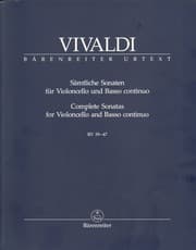 Tapa de Sämtliche Sonaten für Violoncello und Basso continuo