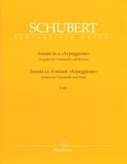 Tapa de Sonate in a "Arpeggione"