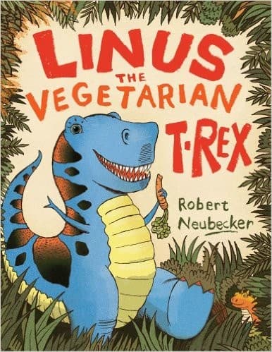 Tapa de Linus the vegetarian dinosaur