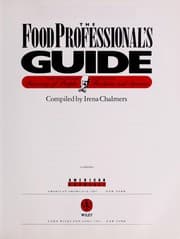 Tapa de The food professional's guide