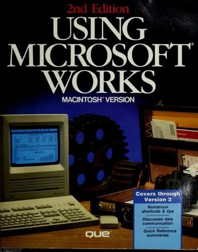 Tapa de Using Microsoft Works