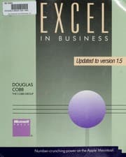 Tapa de Excel in business