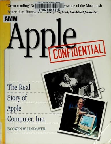 Tapa de Apple confidential