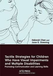 Tapa de Tactile strategies for children who have visual impairments and multiple disabilities