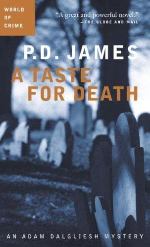 Tapa de A Taste for Death