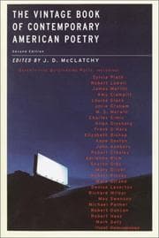 Tapa de The Vintage book of contemporary American poetry