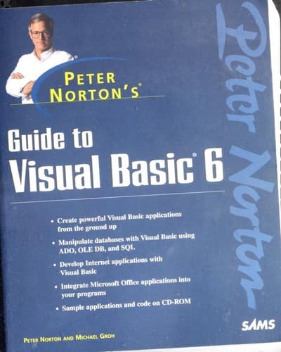 Tapa de Peter Norton's guide to Visual Basic 6